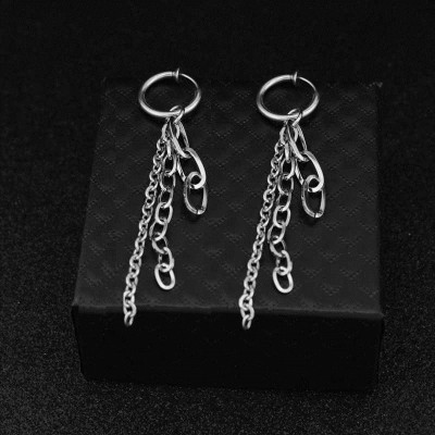 Bông tai nam nữ xích thả so le style idol nhiều kiểu