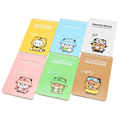 Sổ Lò Xo Moochi Notes B7 - Kẻ Ngang - 120 Trang 80gsm - The Sun 04