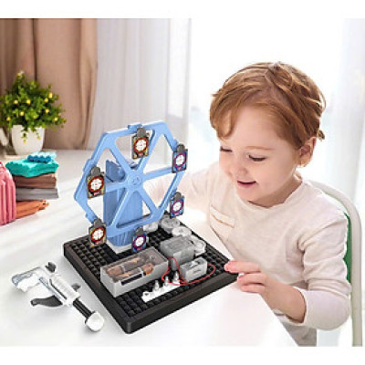 BYJARDA - DL0103 - Bộ Thí Nghiệm Bắn Cung Vòng Quay (67 Chi Tiết) (STEAM)