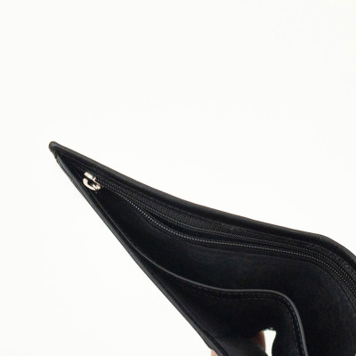 Ví ngang KURO - Da bò vân sần | Anh Tho leather