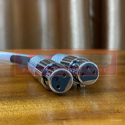 ROGTZ Cáp Âm Thanh XLR 2 Đầu Cái Ra 2 RCA AUDIOMECA SW-1290 - Hàng Nhập Khẩu