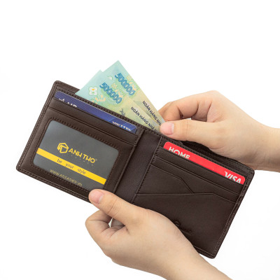 Ví da EMO - Form nhỏ | Anh Tho Leather