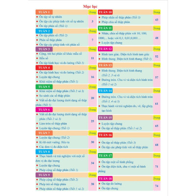 Bài Tập Tuần TOÁN 5 - Tập 1 - Kết Nối Tri Thức - Bản Quyền