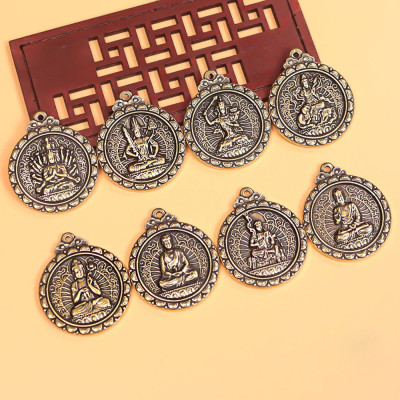 Dây chuyền mặt Phật phật Phật A Di Đà - Phật bản mệnh người tuổi Hợi - MV03