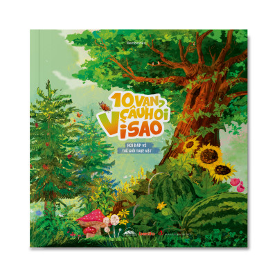 Sách - 10 Vạn Câu Hỏi Vì Sao? - Bộ 5 Cuốn In Màu: Động Vật, Thực Vật, Vũ Trụ Huyền Bí, Cơ Thể Người, Khoa Học Thú V