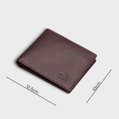 Ví nam da bò Lata ( Thời trang nam - Ví da thật LVN69 )