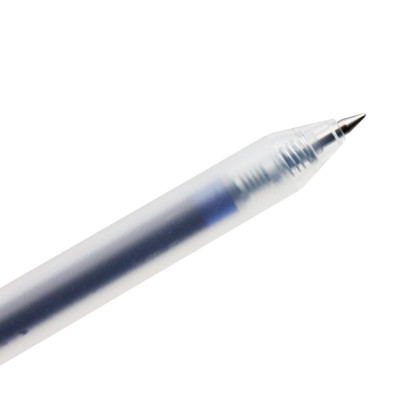 Bút Gel Bấm 0.5Mm Màu Xanh Dương Nhạt EG118-Lb