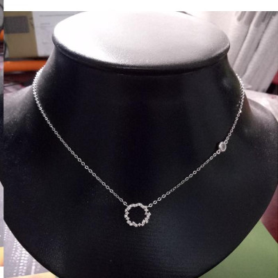 Dây chuyền bạc Ý S925 Bạc xinh Huệ Ngân - Huyền Thoại Biển Xanh PP1528