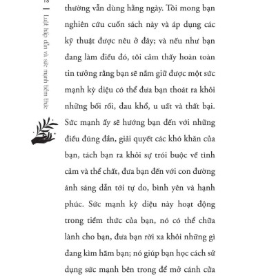 Luật Hấp Dẫn Và Sức Mạnh Tiềm Thức