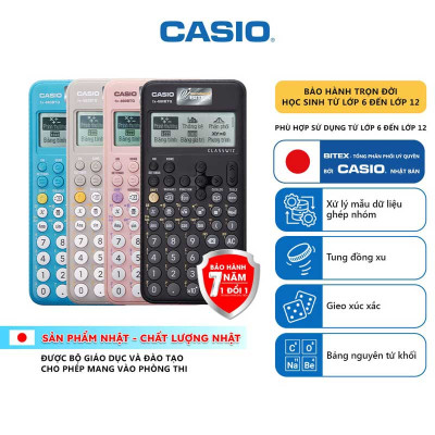 Máy Tính Casio Fx-880BTG (TL) Hồng + Pilot BP-1RT