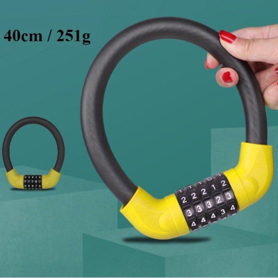 Khóa 5 số chống trộm xe đạp, xe máy cực chắc chắn