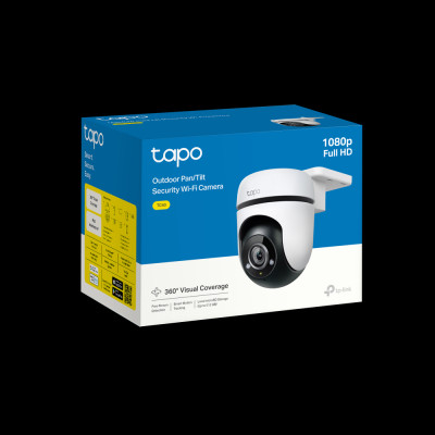 Camera Ngoài trời TP-Link Tapo TC40 - Quay quét 360, Đàm thoại 2 chiều, Phát hiện người và theo dõi chuyển động - HÀNG CHÍNH HÃNG