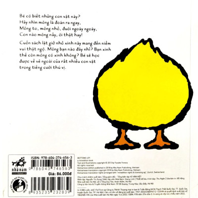 Sách Lật Tương Tác Song Ngữ 0-3 TuổI: Mông Ai Đây?