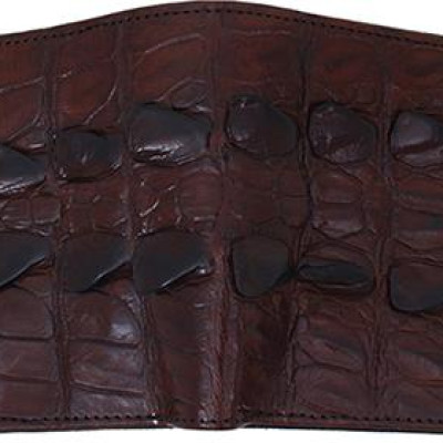 Ví Nam Da Cá Sấu BALZIO MWCROC B-BR W03