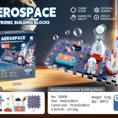 SCIENCE HORSE - SD809 - Bộ Lắp Ráp Điện Tử Chủ Đề Không Gian (Bản Nhỏ) (STEAM)