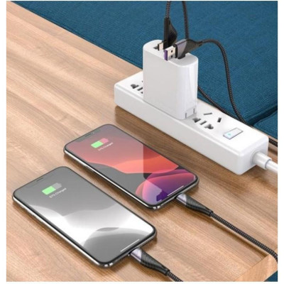 Cáp Sạc Nhanh 2in1 Hoco U95 usb Type-C PD 20W - Hàng chính hãng