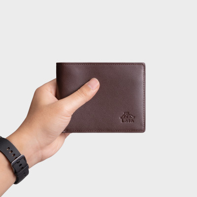 Ví nam da bò Lata ( Thời trang nam - Ví da thật LVN69 )