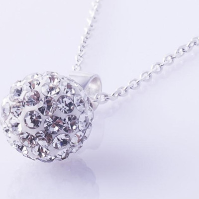 Bộ dây chuyền liền mặt trang sức bạc Ý S925 Bạc Xinh - Bồ công anh PP1158