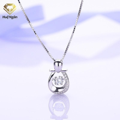 Dây chuyền bạc Ý 925 Huệ Ngân - Giọt nước PP1775