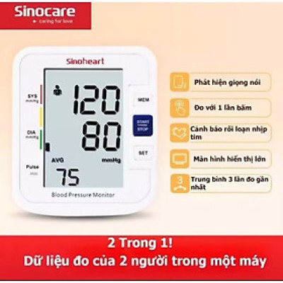 MÁY ĐO HUYẾT ÁP BẮP TAY GIỌNG NÓI TIẾNG VIỆT HÀNG CHUẨN CHẤT LƯỢNG CHO MỌI GIA ĐÌNH 