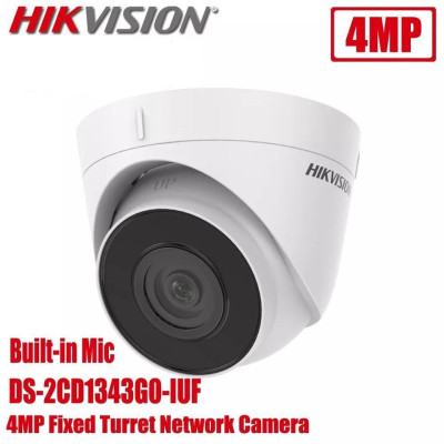 Camera IP hồng ngoại 4MP tích hợp Mic Hikvision DS-2CD1343G0-IUF - Hàng chính hãng