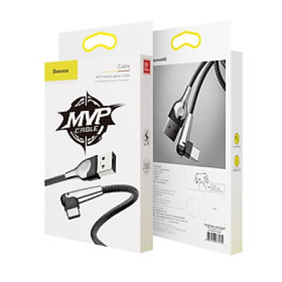 Cáp sạc Baseus Sharp-bird 2.4A, Fast Charging USB to TYPE C - Hàng Chính Hãng