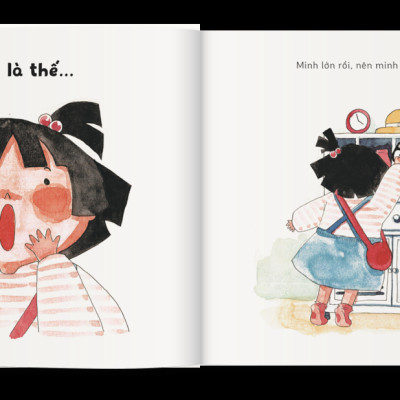Sách Ehon Chúng Mình Lớn Rồi - Chị Và Em Bé