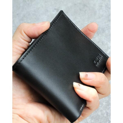 Ví nam Kalpa da bò màu đen MMVDD001 