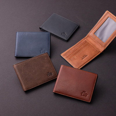 Ví nam da bò Lata ( Thời trang nam - Ví da thật LVN71 )