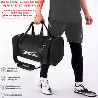 Túi thể thao XBAGS XB 6001 cao cấp chống nước tốt túi đựng đồ tập gym (Có ngăn đựng giày riêng)