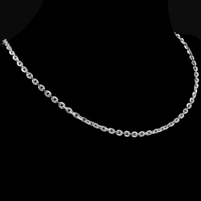 Dây Chuyền Nữ Bạc Hiểu Minh DCN000X chữ O xích loại to