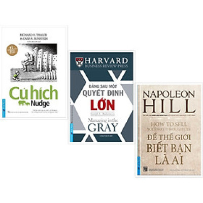 Combo Cú hích + Đằng sau một quyết định lớn + Để thế giới biết bạn là ai