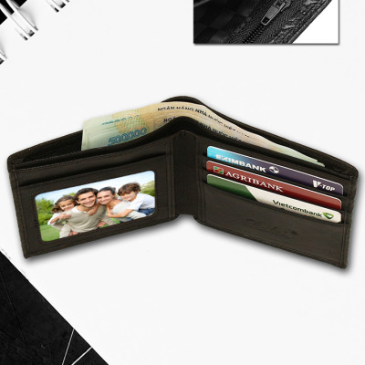 Ví nam da bò nhập khẩu W09