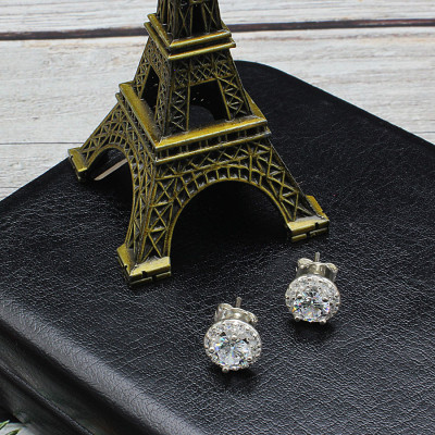 Hoa Tai Nữ Bạc Hiểu Minh HT129