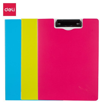 Bìa File Bảng Kẹp Tài Liệu Văn Phòng Trình Ký A4 Deli - Nhiều Màu Sắc Pastel Lưu Trưc Tài Liệu Chứng Từ Hồ Sơ - EF75002 CF750