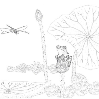 Trong Đầm Gì Đẹp Bằng Sen - Sách Tô Màu