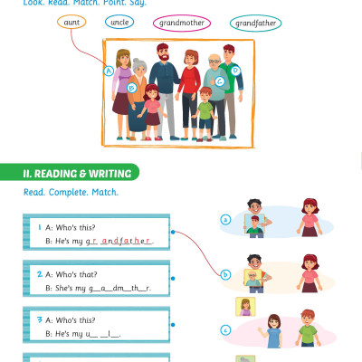 Bài tập bổ trợ Tiếng Anh 3 Extra and Friends