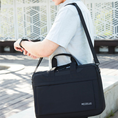 Túi Xách Laptop Nam Nữ Công Sở, Cặp đựng Laptop 15,6 inch Đa Năng, Cặp Tài Liệu Vải Oxford Chống Thấm Nước 