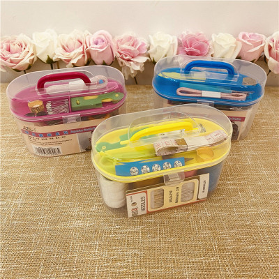 Hộp Kim Chỉ May Vá Đa Năng 2 Tầng – Đầy Đủ Dụng Cụ, Tiện Lợi Cho Gia Đình