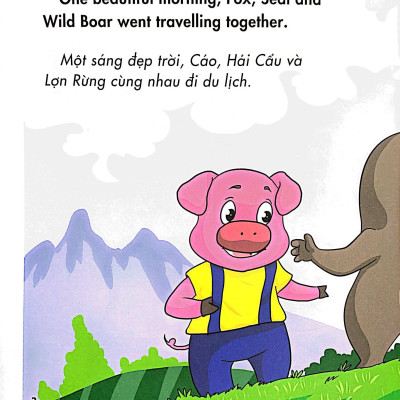 Truyện Tranh Ngụ Ngôn Dành Cho Thiếu Nhi Song Ngữ Anh-Việt - Những Người Bạn Đường