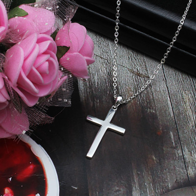 Dây Chuyền Nữ Bạc Hình Thánh Giá Thập Giá BẠC HIỂU MINH DMD399