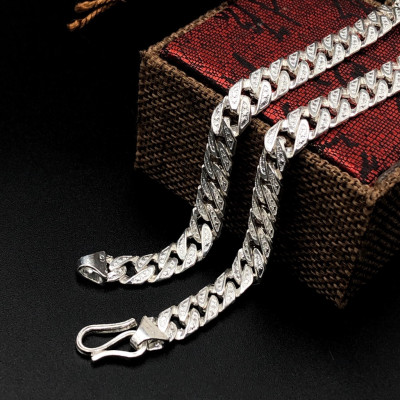 Dây Truyền, Vòng Cổ Nam Đơn Bạc Ta Chính Hãng Bạc Hiểu Minh DBN080