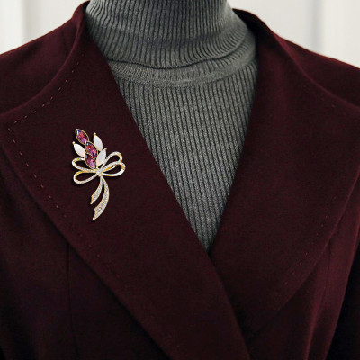 Trâm cài áo nữ, ghim cài vets nam nữ, cài áo hình lá cao cấp, ghim cài áo sơ mi, váy