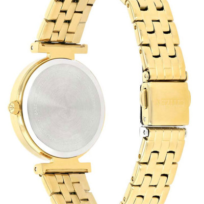 Đồng Hồ Nữ Citizen Đính Đá Swarovski Dây Thép Không Gỉ ER0212-50Y - Mặt Xà Cừ