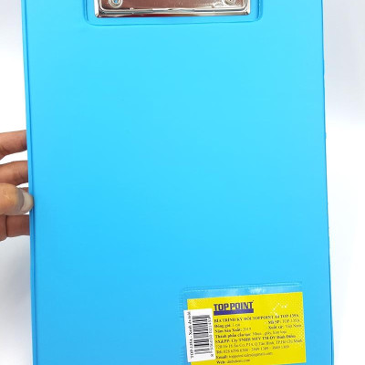 Bìa Trình Ký Đôi Toppoint A4 TOP-135A - Màu Xanh
