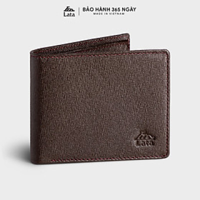 Ví nam da bò Lata ( Thời trang nam - Ví da thật LVN92 )
