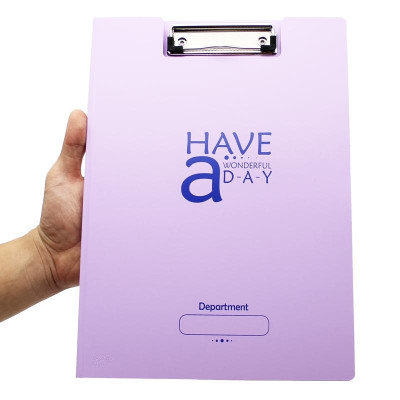 Bìa Trình Ký Đôi - Flexoffice FO-CB03 - Màu Tím