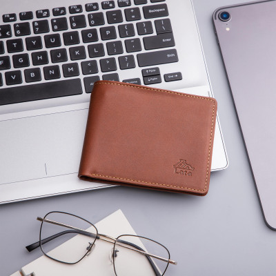 Ví nam da bò Lata ( Thời trang nam - Ví da thật LVN68 )