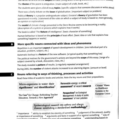 Academic Vocabulary in Use Edition with Answers Edition: Vocabulary Reference and Practice