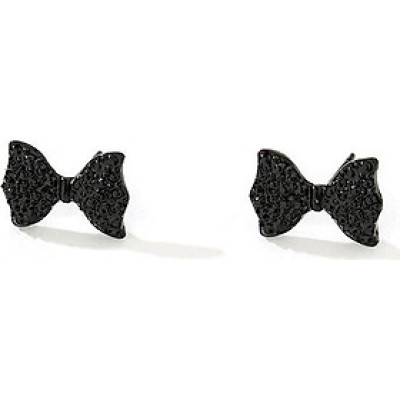 Bông tai hình nơ đen BT85 Huyền bí